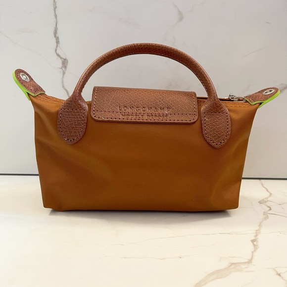 LONGCHAMP Le Pliage Pouch with Handle With Crossbody Strap - Picture 2 of 16